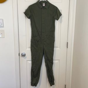 Olive green jumpsuit